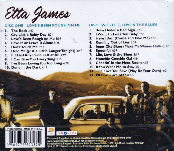 Etta James  Love's Been Rough On Me  Life, Love & the Blues CD Import