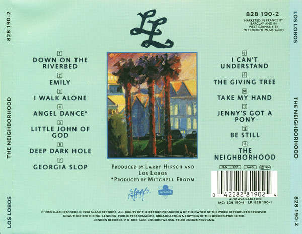 Los Lobos - The Neighborhood CD Import