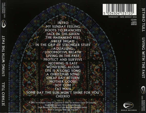 Jethro Tull - Living With the Past CD Import