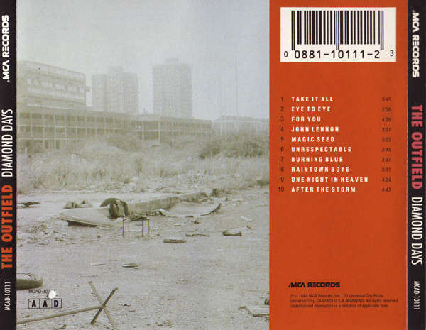 The Outfield - Diamond Days CD Import