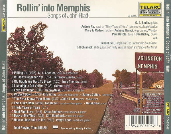 Various - Rollin' Into Memphis - Songs of John Hiatt CD Import