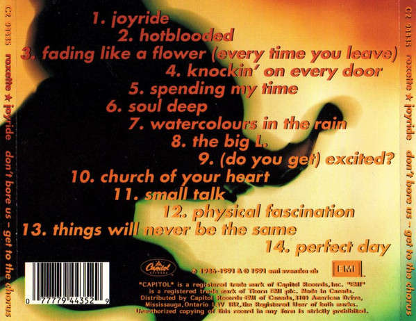 Roxette - Joyride CD Import