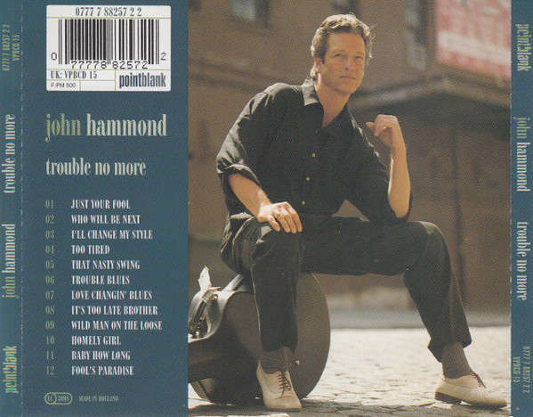 John Hammond - Trouble No More CD Import