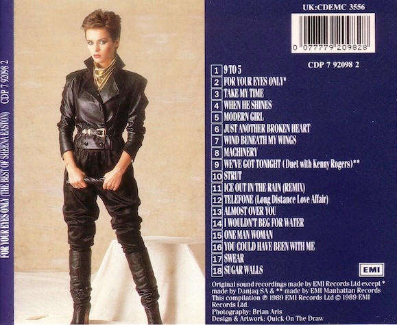 Sheena Easton - For Your Eyes Only (Best of) CD Import