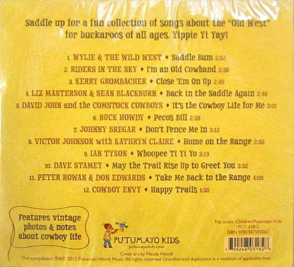 Putumayo Various - Cowboy Playground CD Import