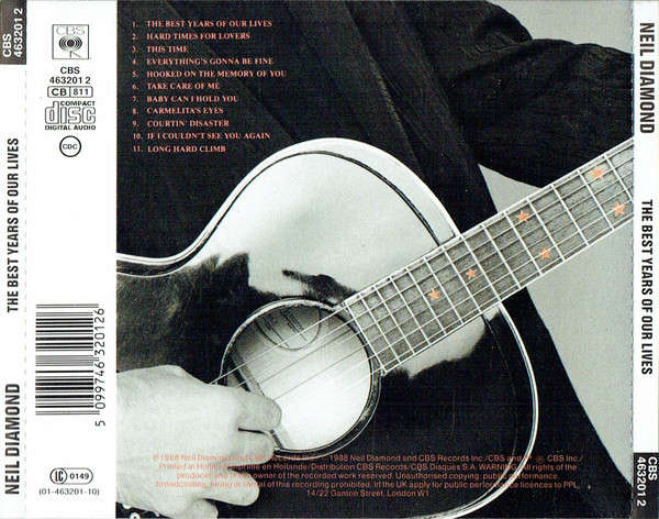 Neil Diamond - The Best Years of Our Lives CD