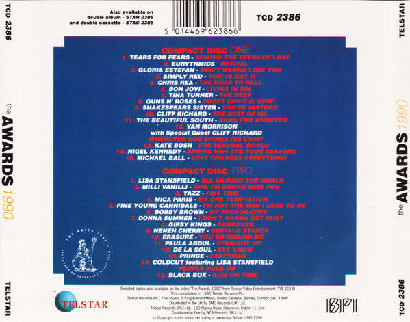 Various - The Awards 1990 Double CD Import