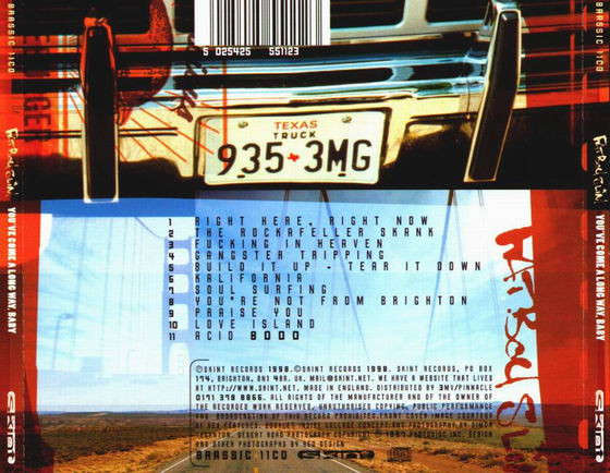 Fatboy Slim - You've Come a Long Way, Baby CD Import