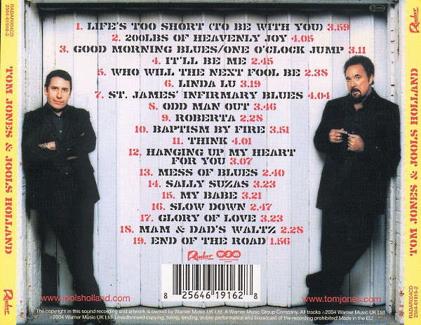 Tom Jones & Jools Holland - Tom Jones & Jools Holland CD Import