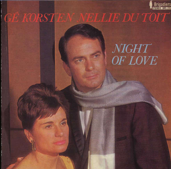 Gé Korsten & Nellie du Toit - Night of Love CD Rare