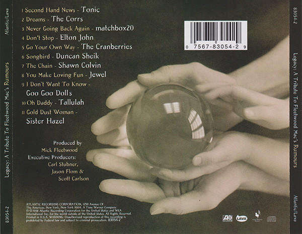 Various - Legacy: A Tribute To Fleetwood Mac's Rumours CD Import