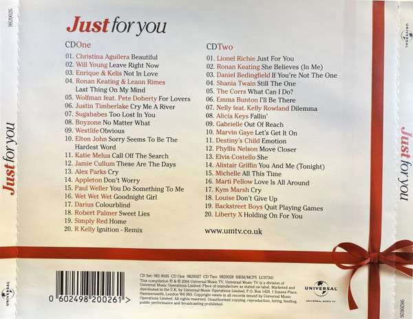 Various - Just For You Double CD Import