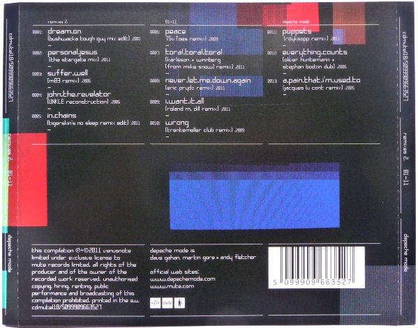 Depeche Mode - Remixes 2. 81-11 CD Import