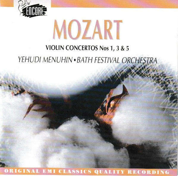 Mozart - Violin Concertos Nos 1, 3 & 5 CD Import Sealed