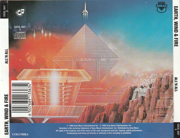 Earth, Wind & Fire - All 'N All CD Import