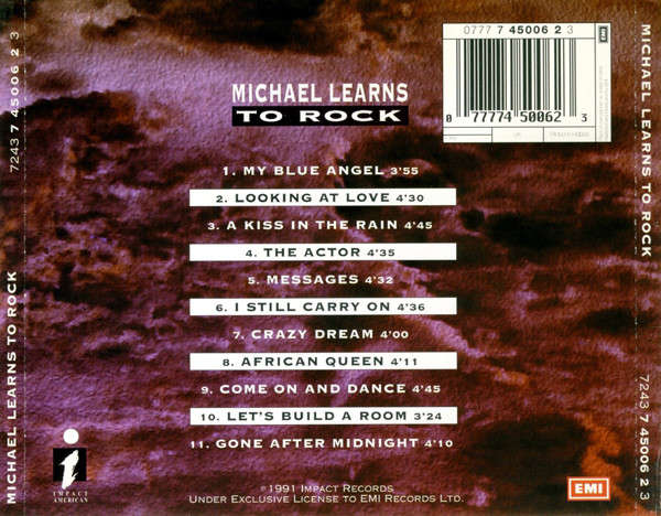 Michael Learns To Rock - Michael Learns To Rock CD Import