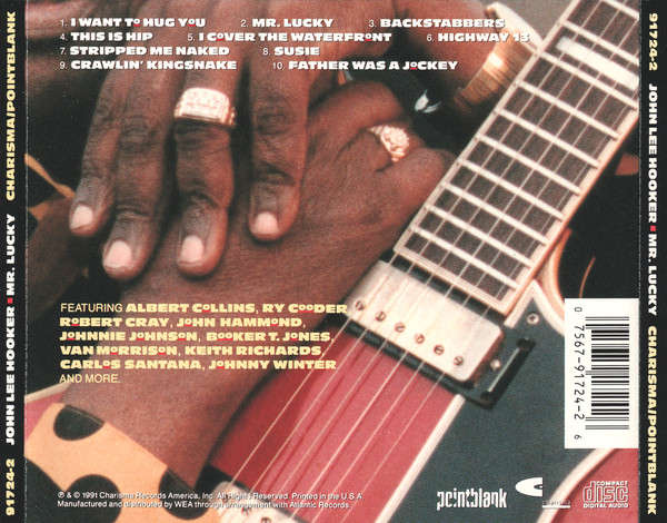 John Lee Hooker - Mr. Lucky CD Import