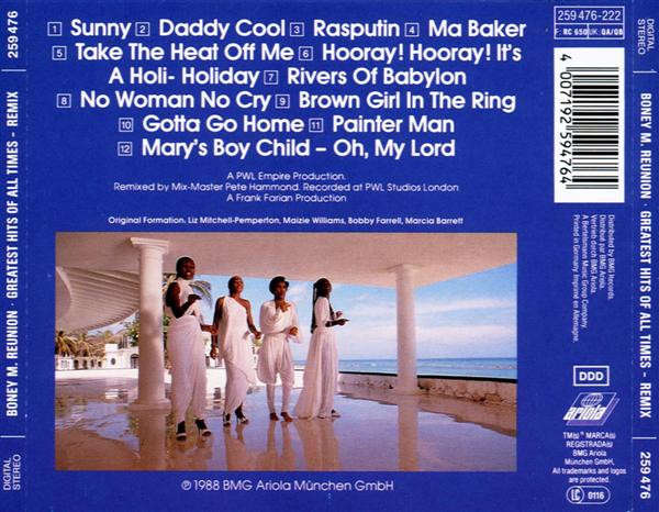 Boney M. Reunion - Greatest Hits of All Times - Remix CD Import