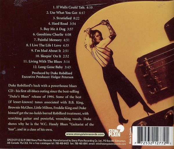 Duke Robillard - Living With the Blues CD Import