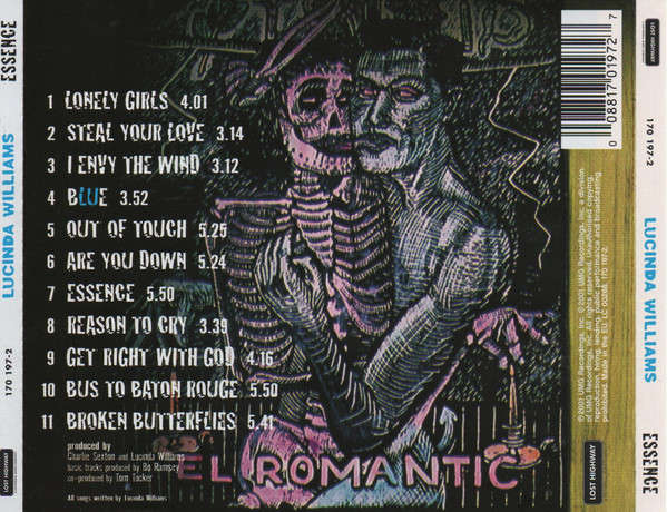Lucinda Williams - Essence CD Import