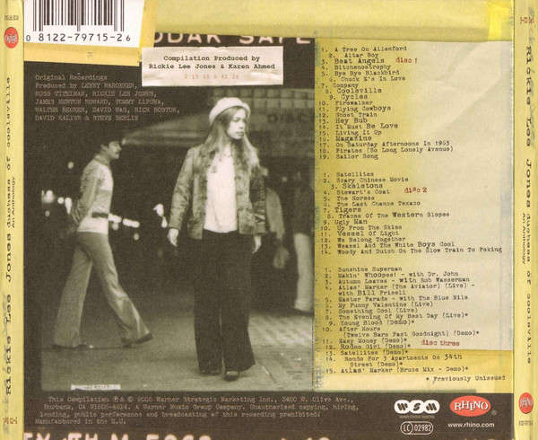 Rickie Lee Jones - Duchess of Coolsville (An Anthology) Triple CD Import Digipak