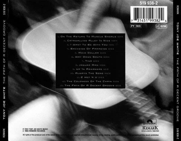 Tony Joe White - The Path of a Decent Groove CD Import