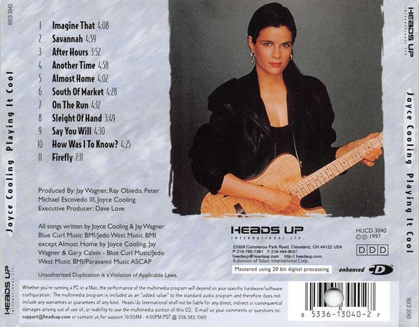 Joyce Cooling - Playing It Cool CD Import
