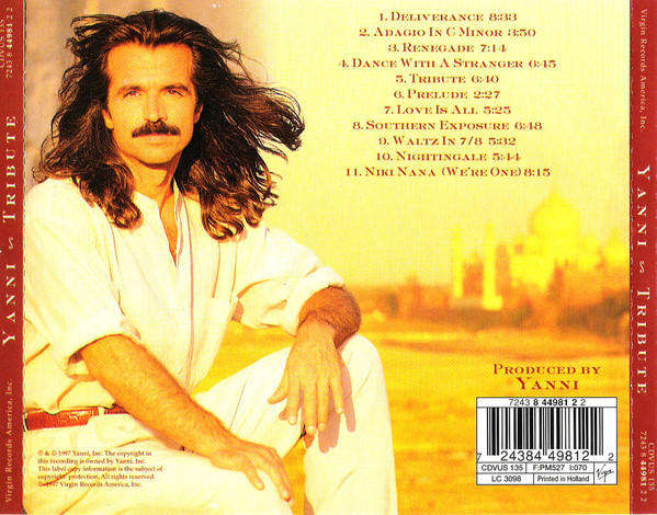 Yanni - Tribute CD Import