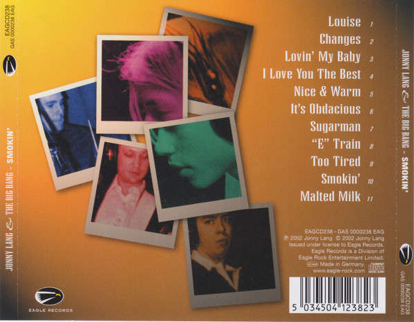 Jonny Lang & Big Bang - Smokin' CD Import