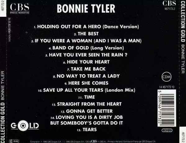 Bonnie Tyler - Collection Gold CD Import
