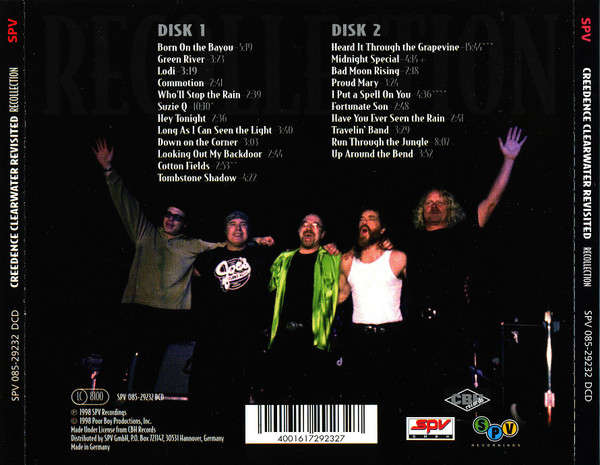 Creedence Clearwater Revisited - Recollection Double CD Import