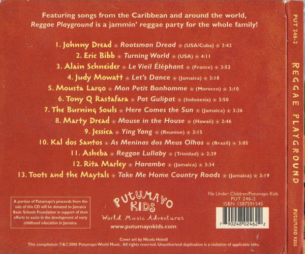Putumayo Various - Reggae Playground CD Import