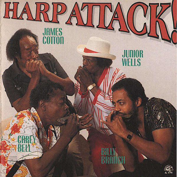 James Cotton, Junior Wells, Carey Bell, Billy Branch - Harp Attack! CD Import