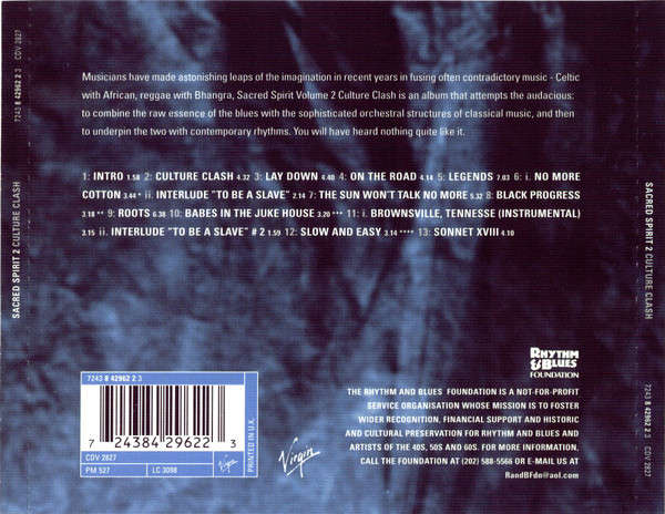 Sacred Spirit - Volume 2 Culture Clash CD Import