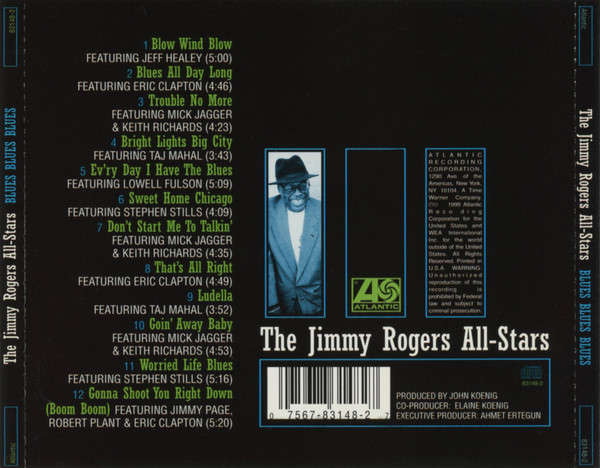 Jimmy Rogers All-Stars - Blues Blues Blues CD Import