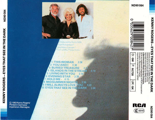 Kenny Rogers - Eyes That See In the Dark CD Import