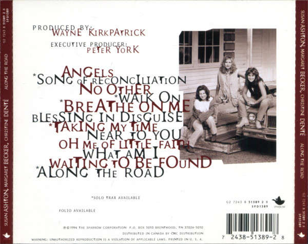 Susan Ashton, Margaret Becker & Christine Denté - Along the Road CD Import