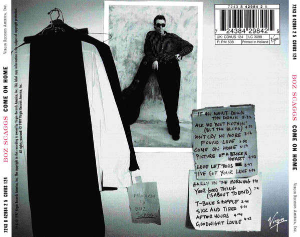 Boz Scaggs - Come On Home CD Import