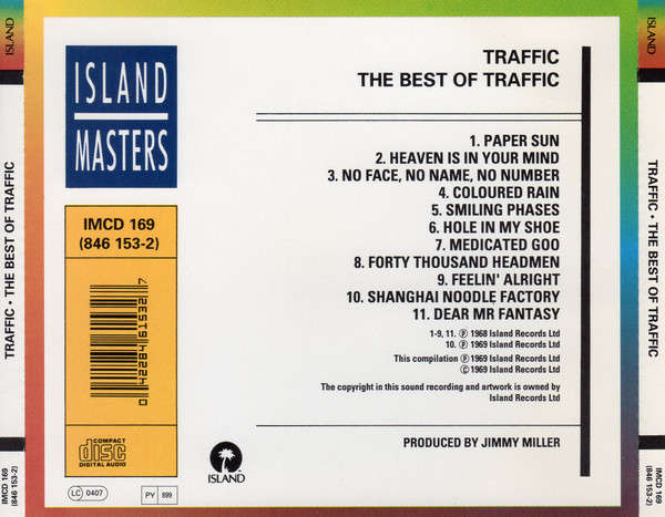 Traffic - Best of CD Import