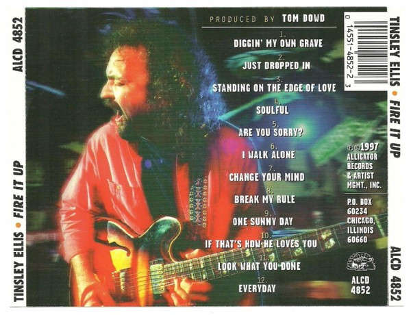 Tinsley Ellis - Fire It Up CD Import