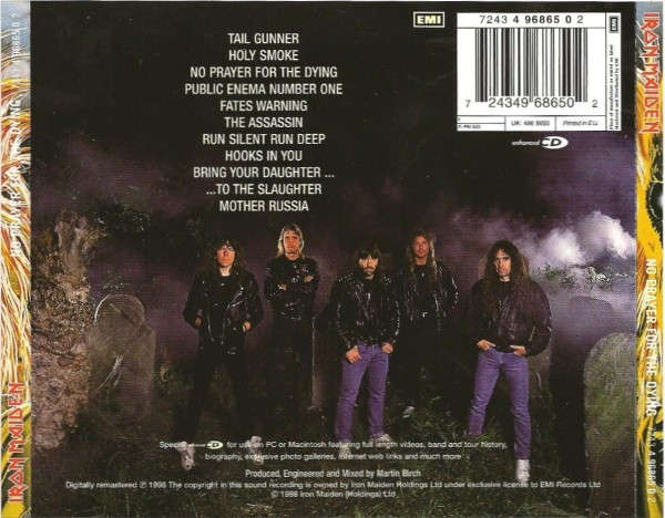 Iron Maiden - No Prayer For the Dying CD Import