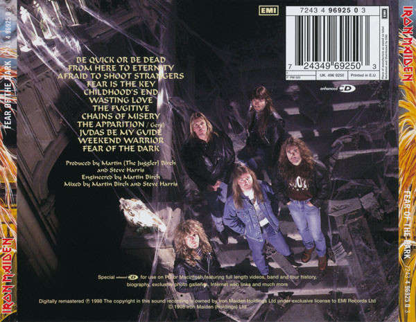 Iron Maiden - Fear of the Dark CD Import