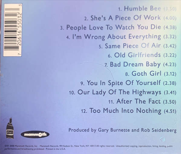 John Wesley Harding - Confessions of St.Ace CD Import