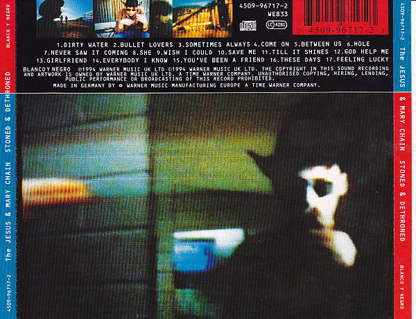 Jesus & Mary Chain - Stoned & Dethroned CD Import