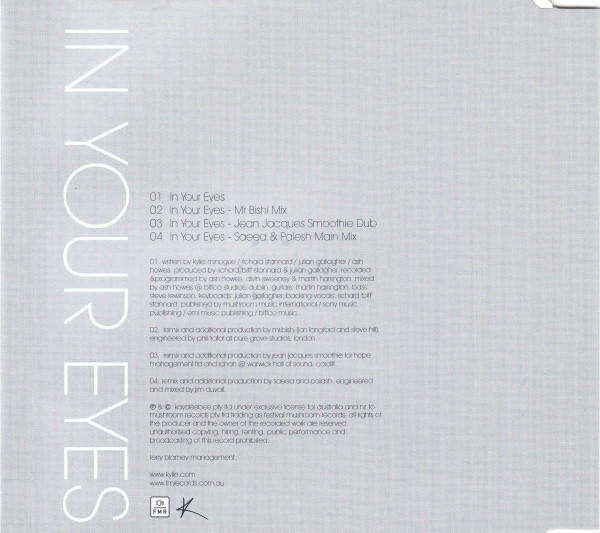 Kylie Minogue - In Your Eyes CD Maxi Single Import