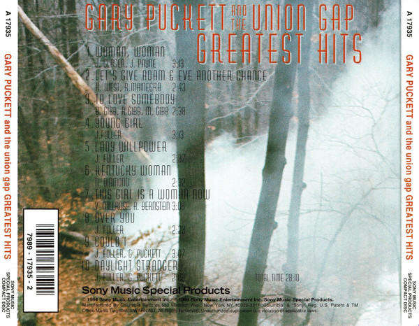 Gary Puckett & the Union Gap - Greatest Hits CD Import