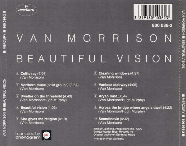 Van Morrison - Beautiful Vision CD Import