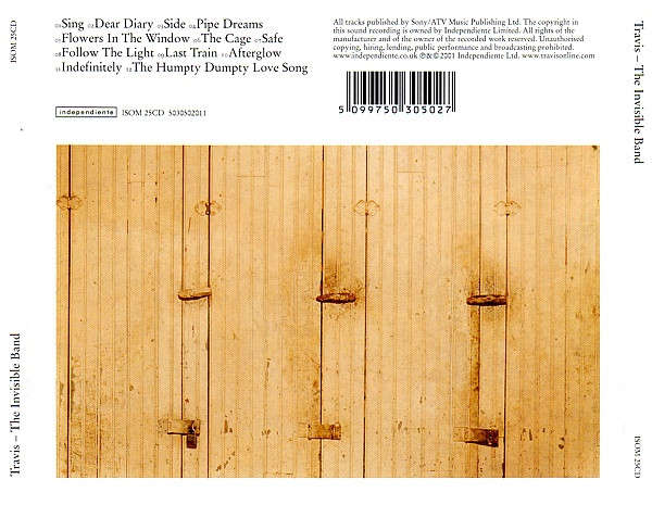 Travis - The Invisible Band CD Import