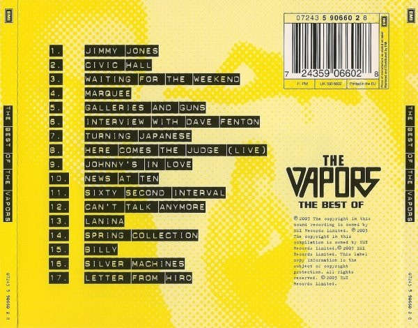Vapors - Best of CD Import