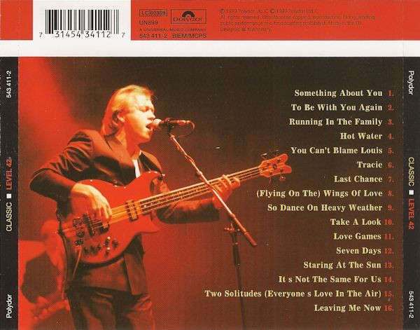 Level 42 - Classic CD Import